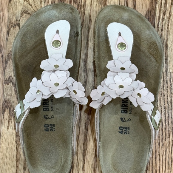 Birkenstock Gizeh Flower sandals - size 40 - Picture 1 of 2
